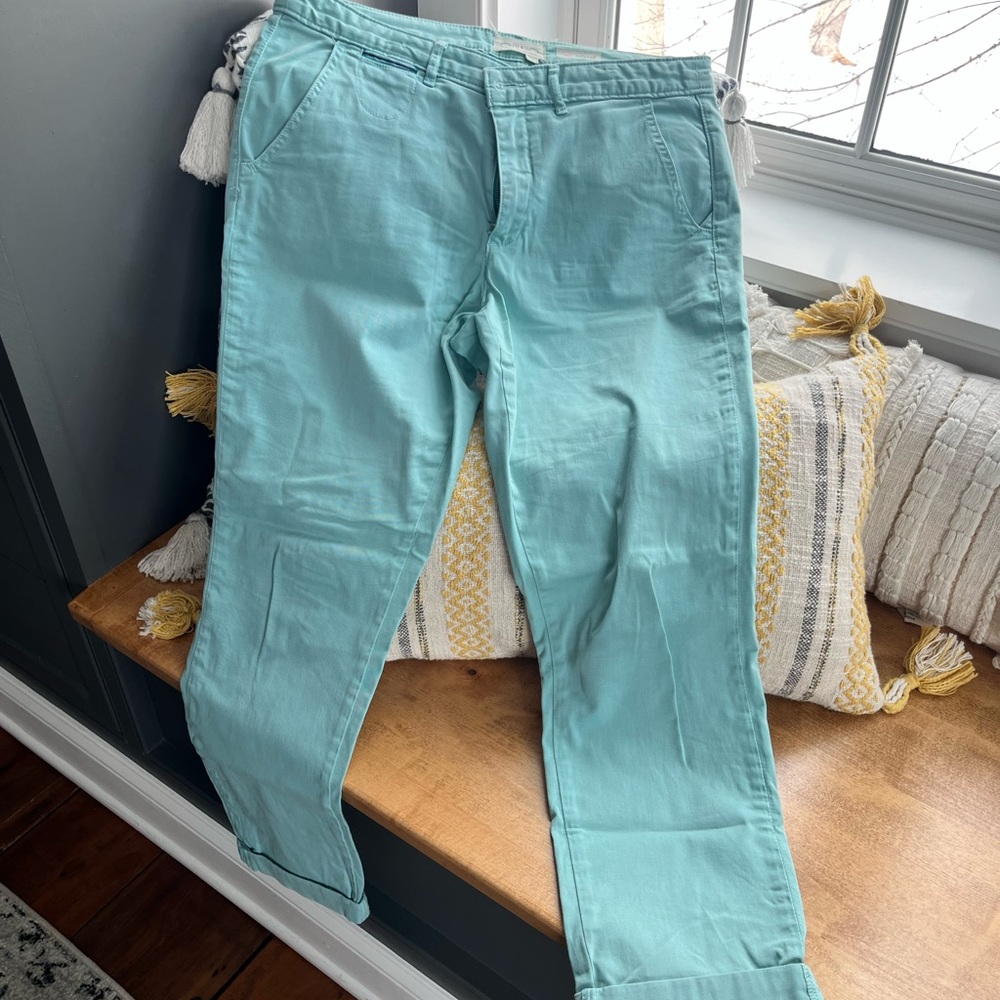 Anthropologie Light Blue Chinos